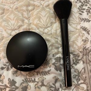 Lancôme Face Brush and Mac Skinfinish Power
